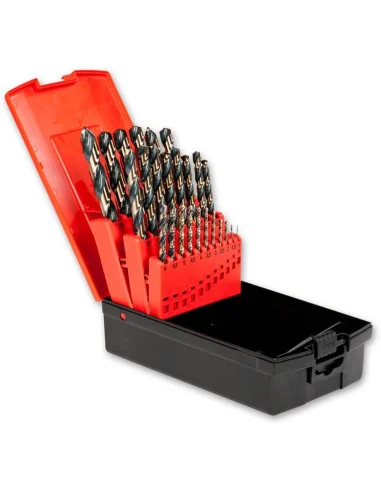 Ig2 25 Piece 1.0-13 x 0.5mm HSS Drill Set Two Tone 🪚 Премиум оборудване за дървообработка | JetTools.bg