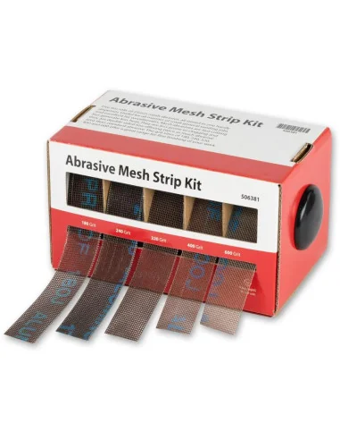 Axminster Abrasive Mesh Strip Kit ➤ • Топ цена • jettools.bg