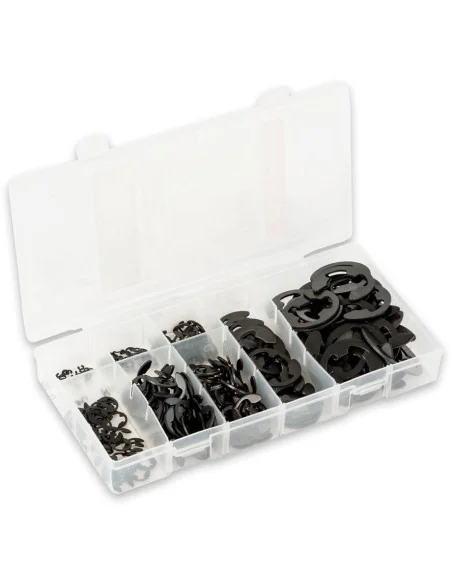 Axminster Workshop E-Clip Retaining Clip Assortment 🪚 Premium Woodworking Equipment | JetTools.bg