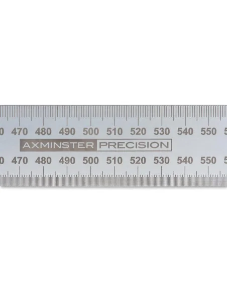 Axminster Professional Stainless Steel Metric Rule - 1,000mm 🪚 Premium Woodworking Equipment | JetTools.bg