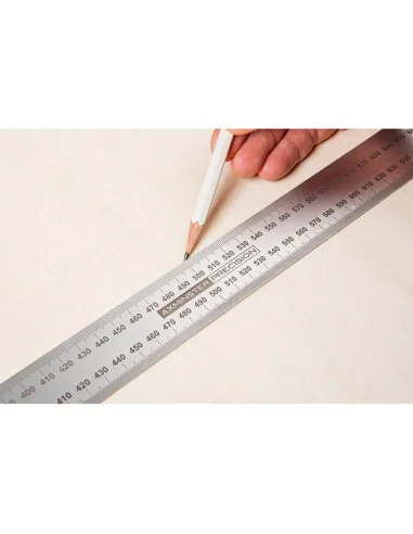 Axminster Professional Stainless Steel Metric Rule - 1,000mm 🪚 Premium Woodworking Equipment | JetTools.bg