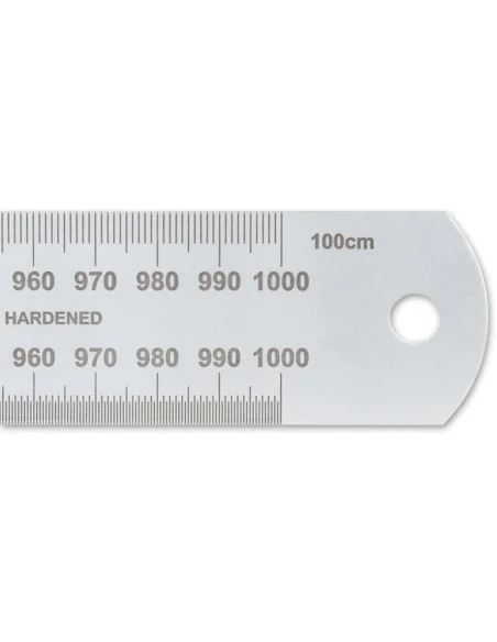 Axminster Professional Stainless Steel Metric Rule - 1,000mm 🪚 Premium Woodworking Equipment | JetTools.bg