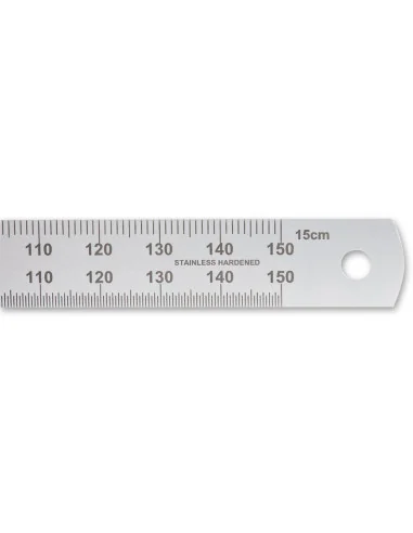 Axminster Professional Stainless Steel Metric Rule - 150mm 🪚 Premium Woodworking Equipment | JetTools.bg