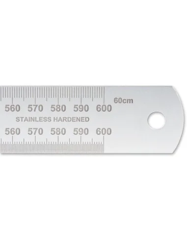 Axminster Professional Stainless Steel Metric Rule - 600mm 🪚 Premium Woodworking Equipment | JetTools.bg