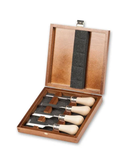 Axminster Rider 4 Piece Butt Chisel Set 🪚 Премиум оборудване за дървообработка | JetTools.bg