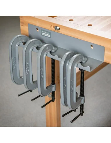 Axminster Professional G Clamp Rack 🪚 Premium Woodworking Equipment | JetTools.bg