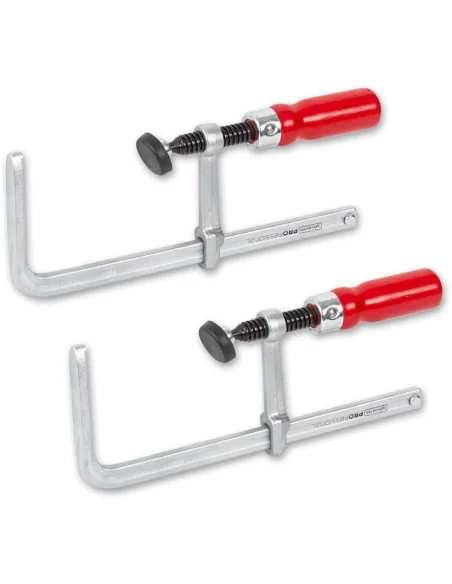 Axminster Professional Guide Rail Clamps (Pkt 2) -160 x 60mm 🪚 Premium Woodworking Equipment | JetTools.bg