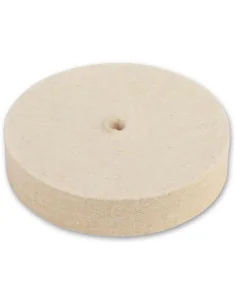 Axminster Professional Twist & Fix 100mm Felt Wheel - Soft 🪚 Premium Woodworking Equipment | JetTools.bg