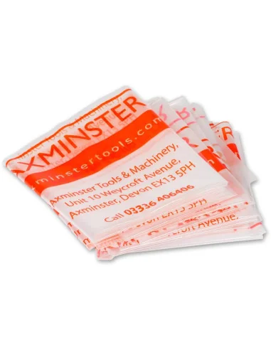 Axminster Workshop Waste Sacks 560 x 915mm - Red (Pkt 10) 🪚 Premium Woodworking Equipment | JetTools.bg