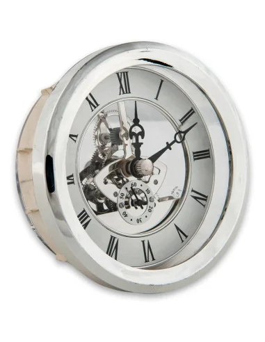 100mm Silver Skeleton Clock Insert 🪚 Premium Woodworking Equipment | JetTools.bg