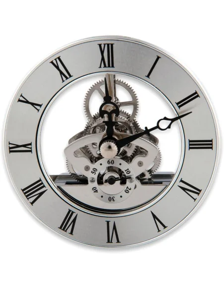 86mm Silver Skeleton Clock 🪚 Premium Woodworking Equipment | JetTools.bg