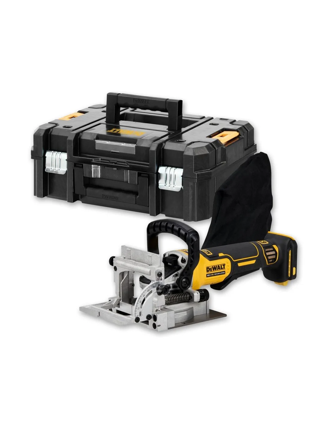 DeWALT DCW682NT Cordless Biscuit Jointer with TSTAK 18V Body Only