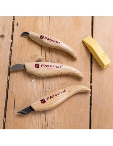 Flexcut Chip Carving Set 🪚 Премиум оборудване за дървообработка | JetTools.bg