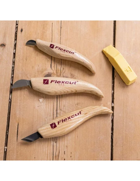 Flexcut Chip Carving Set 🪚 Премиум оборудване за дървообработка | JetTools.bg