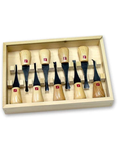 Flexcut FR405 9 Piece Deluxe Palm Set 🪚 Премиум оборудване за дървообработка | JetTools.bg