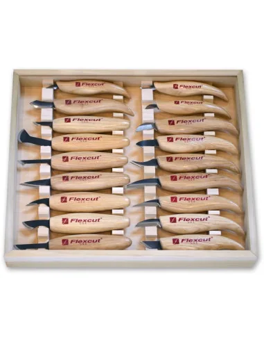 Flexcut KN250 Deluxe Knife Set 🪚 Premium Woodworking Equipment | JetTools.bg