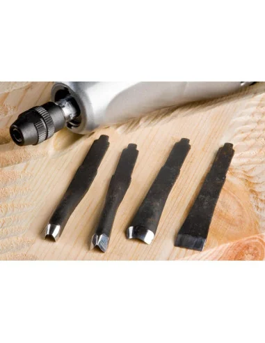 Flexcut RG310 4 Piece Power Carving Detail Gouge Set 🪚 Premium Woodworking Equipment | JetTools.bg