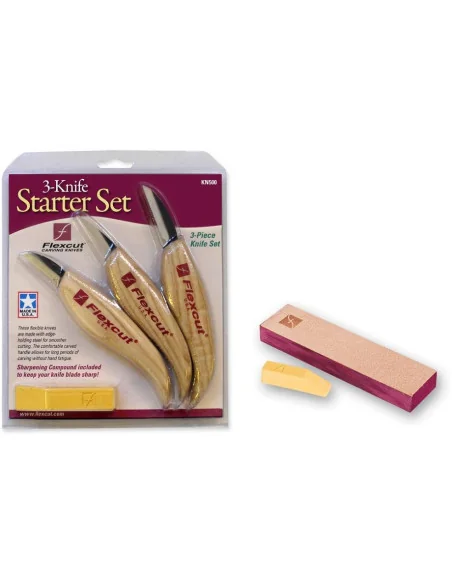 Flexcut Starter Knife Set Package 🪚 Premium Woodworking Equipment | JetTools.bg