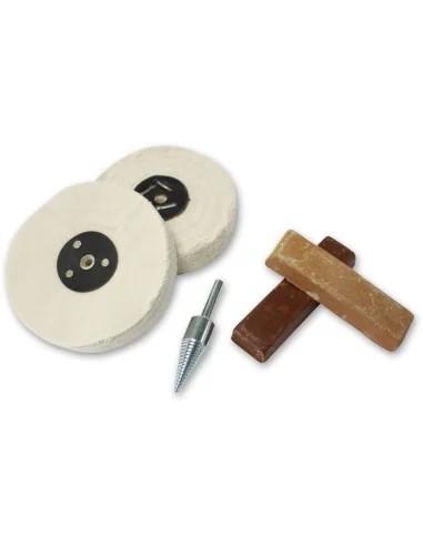 Heavy Duty Polishing Kit for Plastic, Fibreglass & Bakelite 🪚 Premium Woodworking Equipment | JetTools.bg