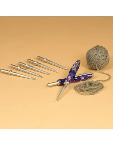 Interchangeable Crochet Hook Kit Set 🪚 Premium Woodworking Equipment | JetTools.bg