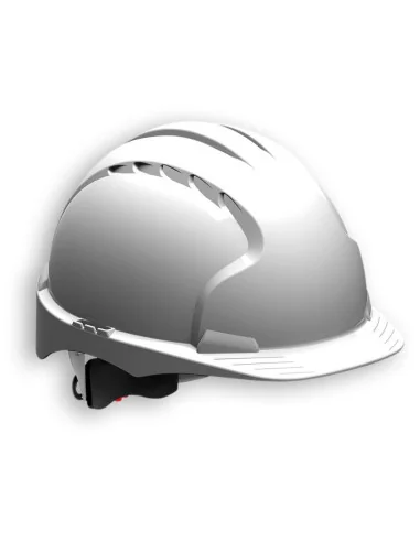 JSP EVO3 Safety Helmet with Wheel Ratchet - White ➤ • Топ цена • je...