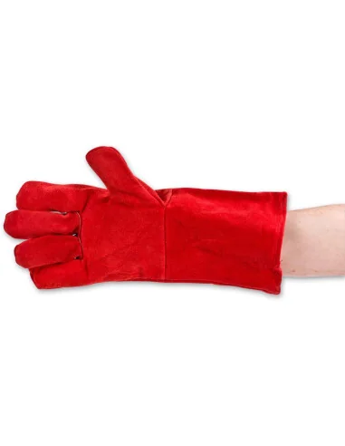 Supertouch Leather Gauntlet Gloves 🪚 Premium Woodworking Equipment | JetTools.bg