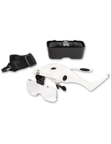 LightCraft LED Magnifier Spectacles & Headband