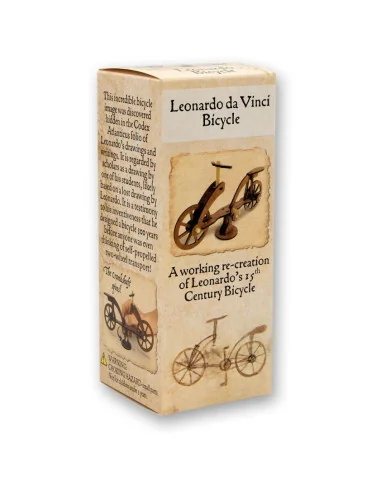 Mini Wooden Kit - Leonardo da Vinci Bicycle 🪚 Премиум оборудване за дървообработка | JetTools.bg