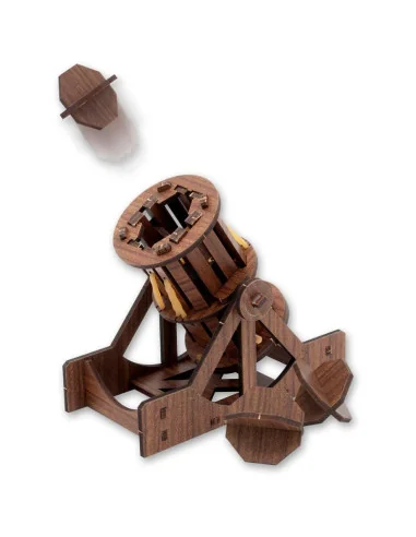 Mini Wooden Kit - Leonardo da Vinci Bombard 🪚 Premium Woodworking Equipment | JetTools.bg