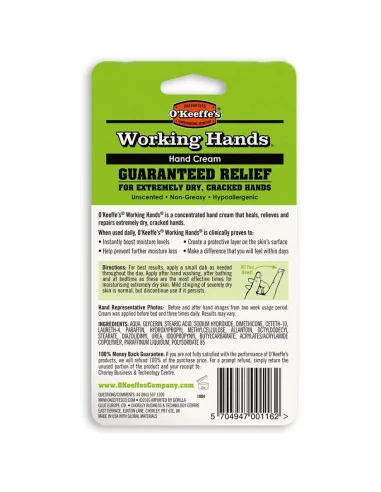 O'Keeffe's Working Hands Hand Cream 🪚 Premium Woodworking Equipment | JetTools.bg