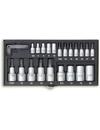 Proxxon 23 Piece Torx Socket Set (14" & 12") ➤ • Топ цена • jettool...