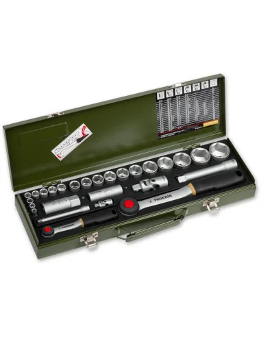 Proxxon 27 Piece Automotive Socket Set (14" & 12") 🪚 Премиум оборудване за дървообработка | JetTools.bg