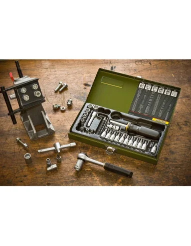 Proxxon 36 Piece Precision Engineer's Socket Set (14") 🪚 Премиум оборудване за дървообработка | JetTools.bg