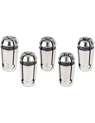 PROXXON 5 Piece Collet Set for PF 230 & FF 230 🪚 Premium Woodworking Equipment | JetTools.bg