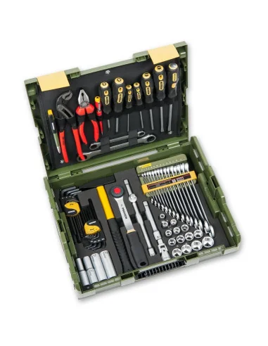 Proxxon 51-Piece Universal Tool Set in L-BOXX 🪚 Премиум оборудване за дървообработка | JetTools.bg