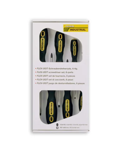 Proxxon 6 Piece Screwdriver Set (Pz & Slot) ➤ • Топ цена • jettools.bg