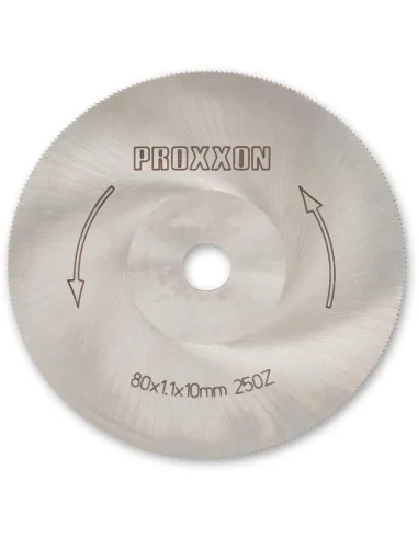 PROXXON Saw Blade - 80mm x 1.1mm x 10mm 250T 🪚 Premium Woodworking Equipment | JetTools.bg