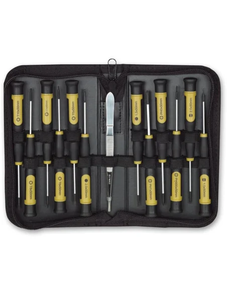 Proxxon MICRO-DRIVER Screwdriver Set, 13 Piece 🪚 Премиум оборудване за дървообработка | JetTools.bg