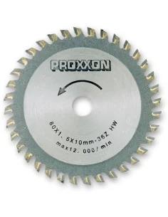 Proxxon TCT Saw Blade (80mm x 36 teeth) 🪚 Премиум оборудване за дървообработка | JetTools.bg