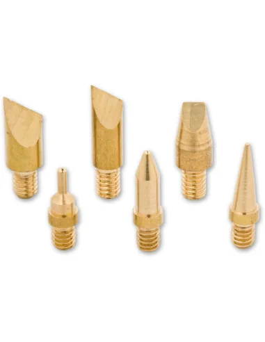 Star Tec Set of 6 Standard Tips for Woodburning Pen