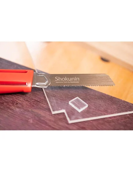 Shokunin Japanese Retractable Pocket Saw - 80mm 🪚 Премиум оборудване за дървообработка | JetTools.bg