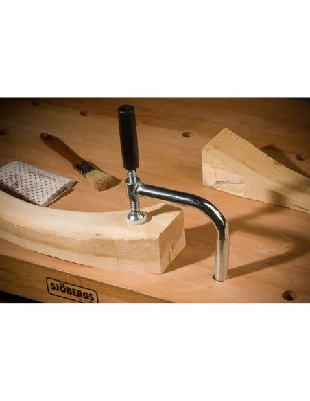 Sjöbergs Anvil, 2x Holdfast ST03 & Jaw Protectors - PACKAGE DEAL 🪚 Premium Woodworking Equipment | JetTools.bg