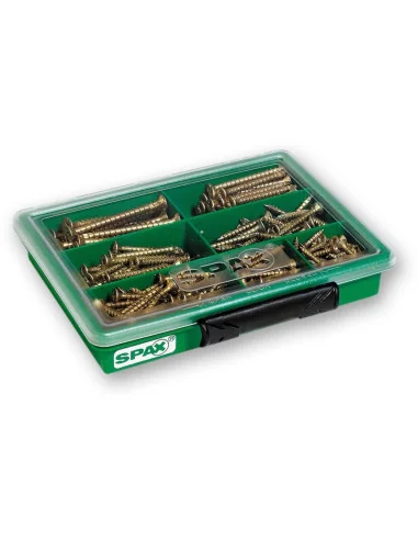 SPAX YELLOX Screws Assorter Kit 245 Pieces 🪚 Премиум оборудване за дървообработка | JetTools.bg