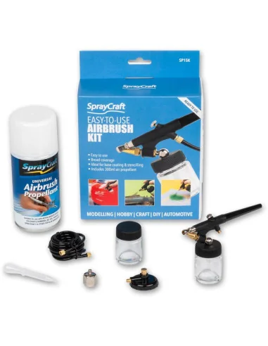 SprayCraft SP15K Airbrush Kit