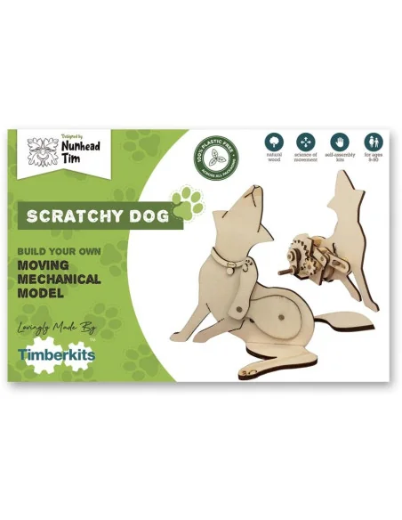 Timberkits Beginner Kit - Scratchy Dog 🪚 Премиум оборудване за дървообработка | JetTools.bg