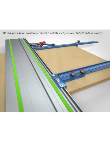 TSO TPG Drop On Guide Rail Adaptor for Festool 🪚 Премиум оборудване за дървообработка | JetTools.bg