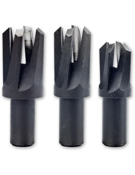 Veritas 3 Piece Imperial Tapered Snug Plug Cutter Set 🪚 Премиум оборудване за дървообработка | JetTools.bg