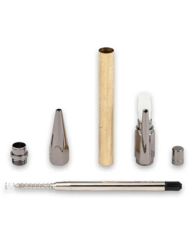 Vertex Click Pen Kit - Gunmetal 🪚 Premium Woodworking Equipment | JetTools.bg