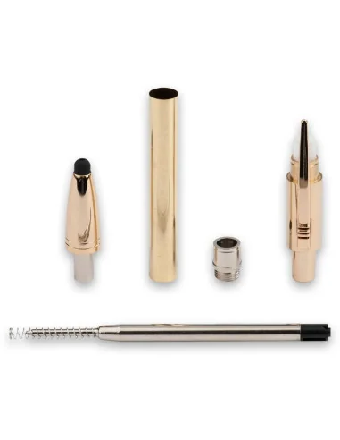 Vesper Gold Click Pen with Stylus Tip 🪚 Премиум оборудване за дървообработка | JetTools.bg