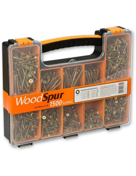 WoodSpur Torx Head Wood Screw Assortment (1,500 Pieces) 🪚 Premium Woodworking Equipment | JetTools.bg